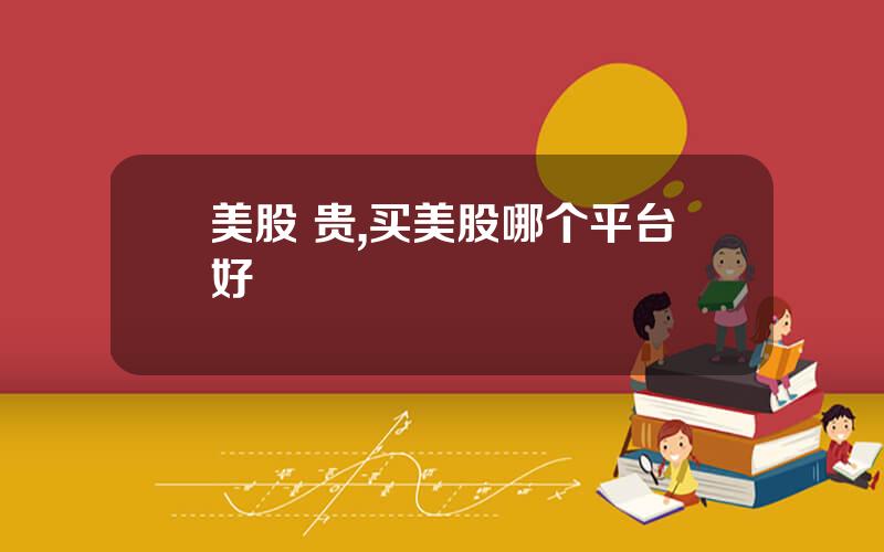美股 贵,买美股哪个平台好